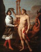SACCHI, Andrea Marcantonio Pasquilini Crowned by Apollo sg china oil painting reproduction